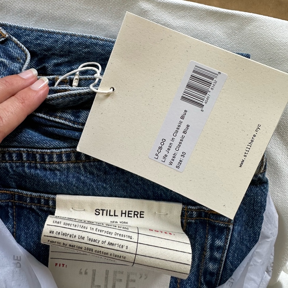 Still Here NY ‘Life’ jeans NWT - Picture 7 of 7